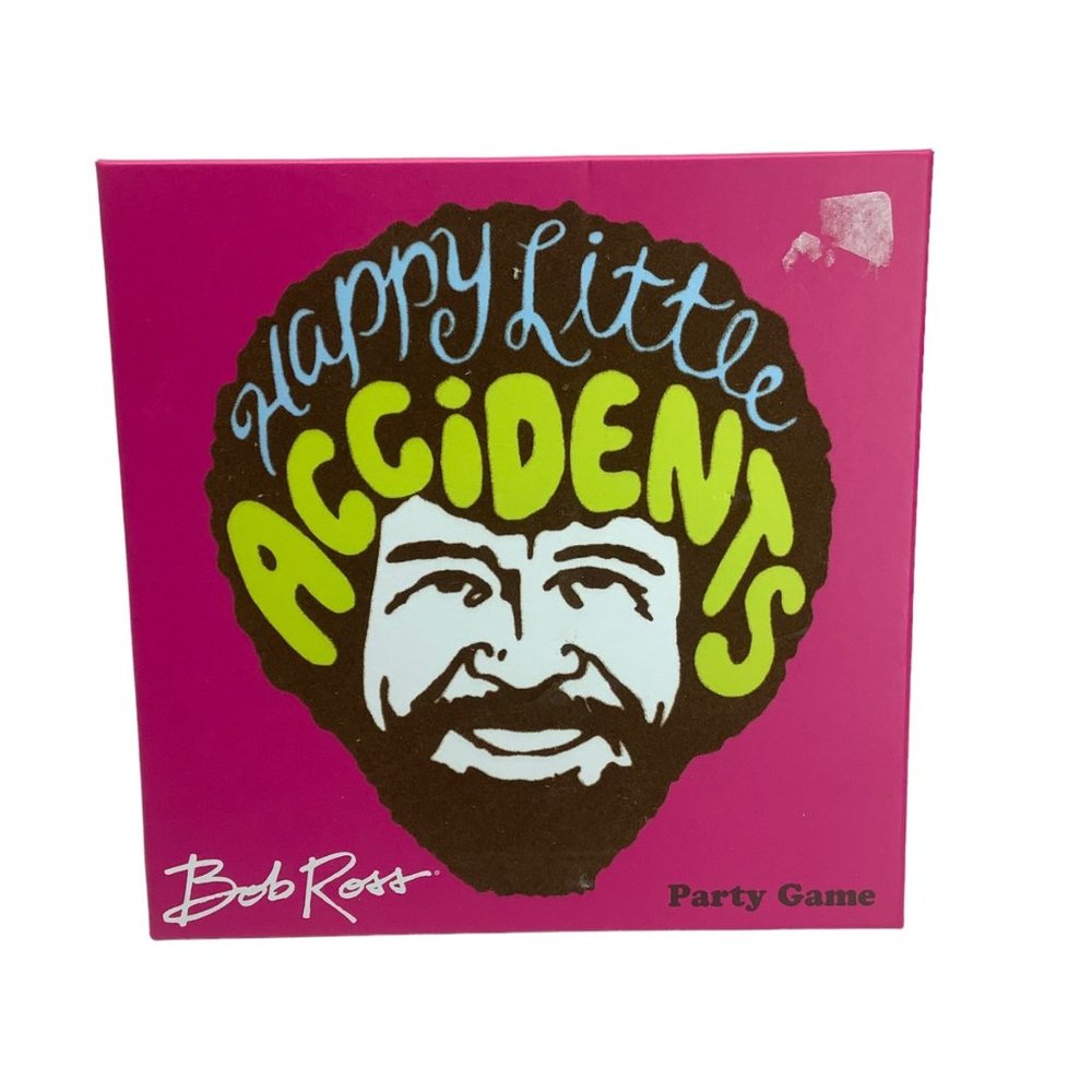 Happy Little Accidents The Bob Ross Artistic Party Board‎ Game Big G Creative